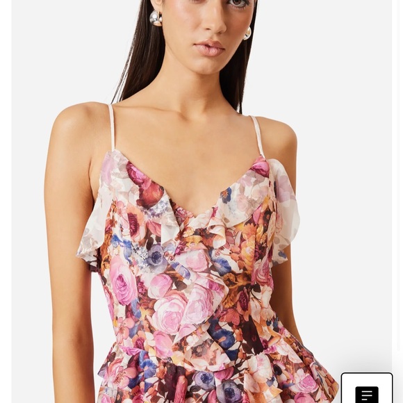 Elliatt Perla floral tiered Maxi Dress - Picture 5 of 7